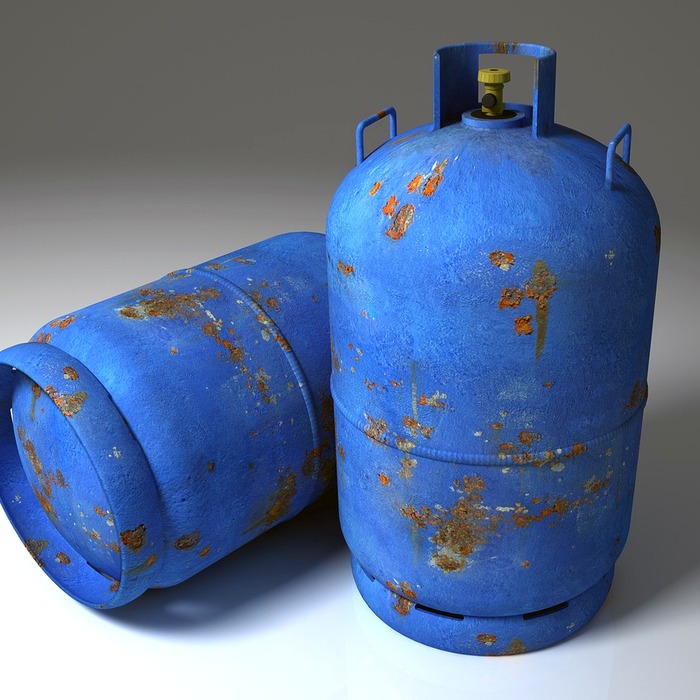 Bình gas hết