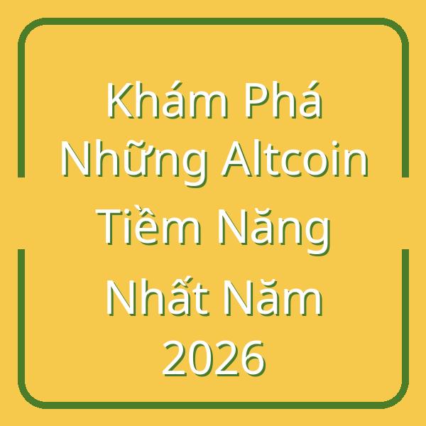 Khám Phá Những Altcoin Tiềm Năng Nhất Năm 2026