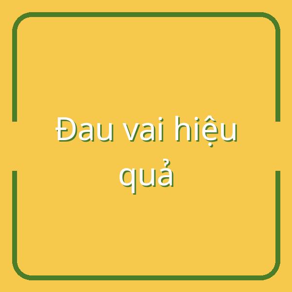 Đau vai sau khi ngủ dậy? Đây là cách chữa hiệu quả bạn nên thử