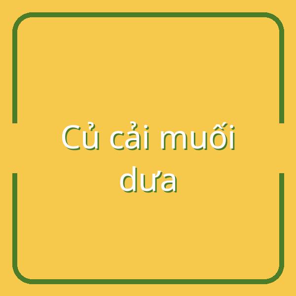 Hướng dẫn thu hoạch và bảo quản củ cải muối dưa Tết chuẩn nhất