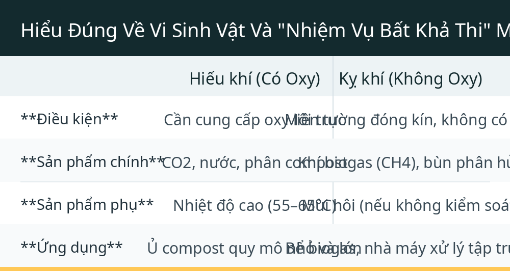 Hiểu Đúng Về Vi Sinh Vật Và "Nhiệm Vụ Bất Khả Thi" Mà Chúng Đảm Nhận